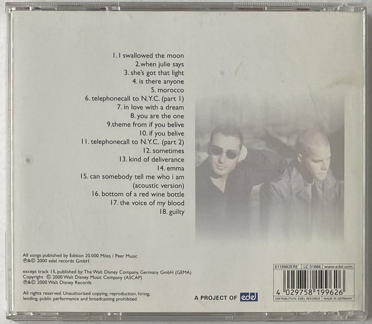 CD: Orange Blue, In Love With A Dream – Usato da Flums venduto da Asquillo 1