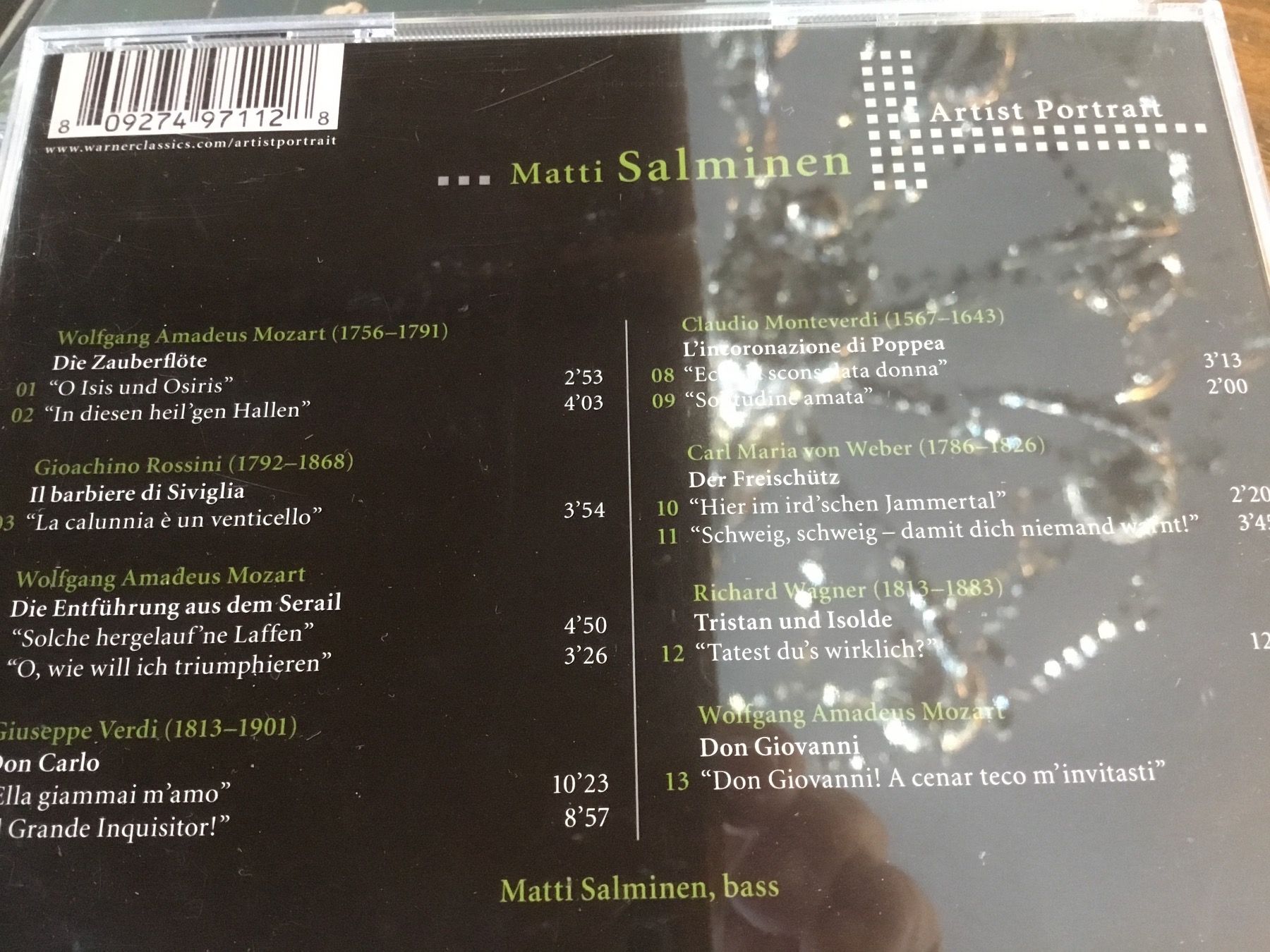 CD: Matti Salminen – Usato da Thierachern venduto da sweden08 1