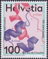 2021, Nr.1816 Einzelmarke (Insulin) postfrisch **. FW!