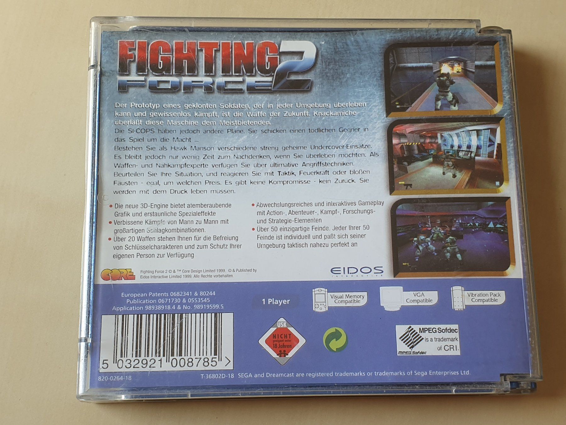 Sega Giochi: Fighting Force 2 – Usato da Stansstad venduto da collectorsshop 1