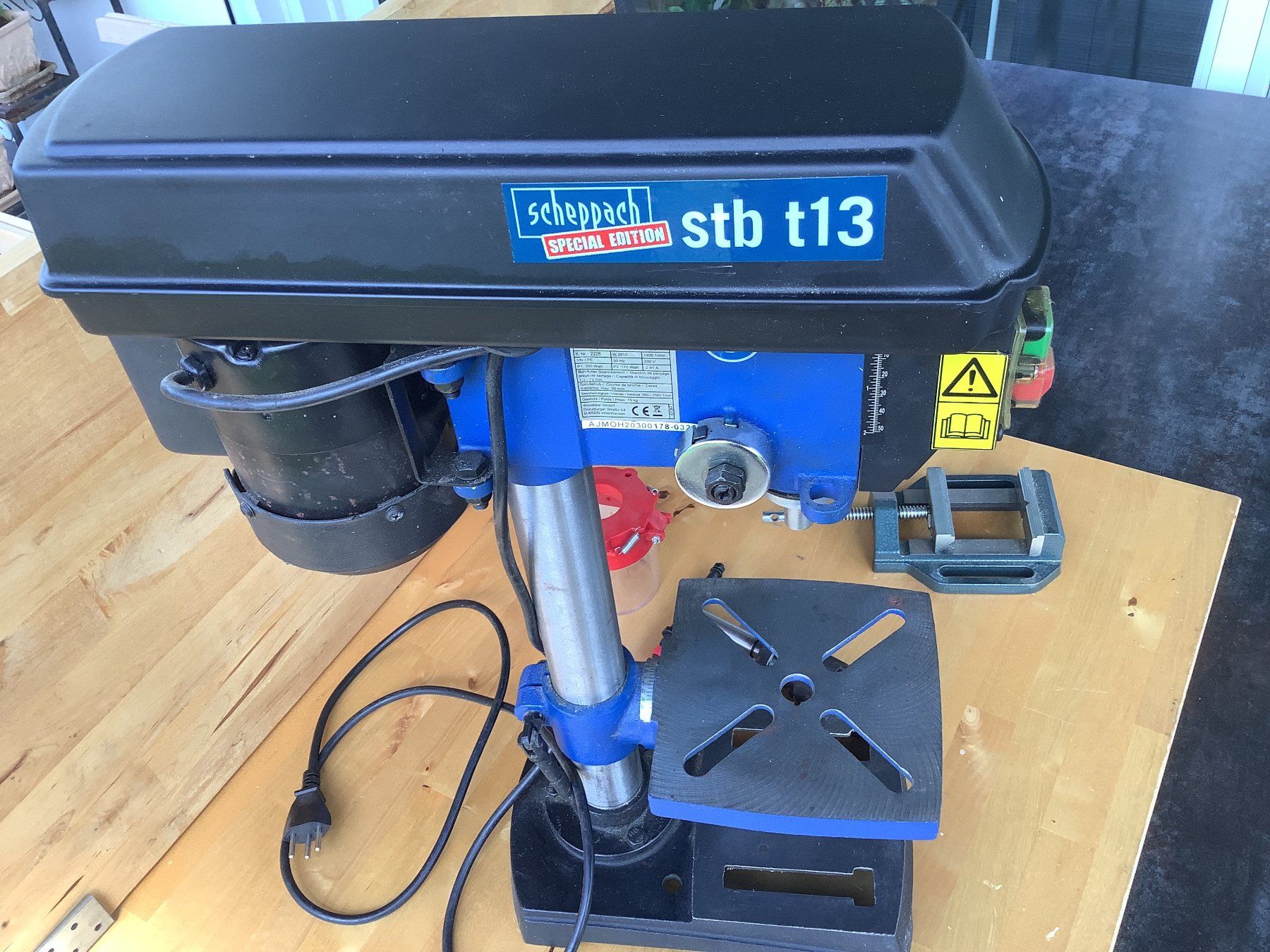 Scheppach Trapani: Scheppach Tischbohrmaschine STB T13 – Difettoso da Biel-Benken BL venduto da teakesj