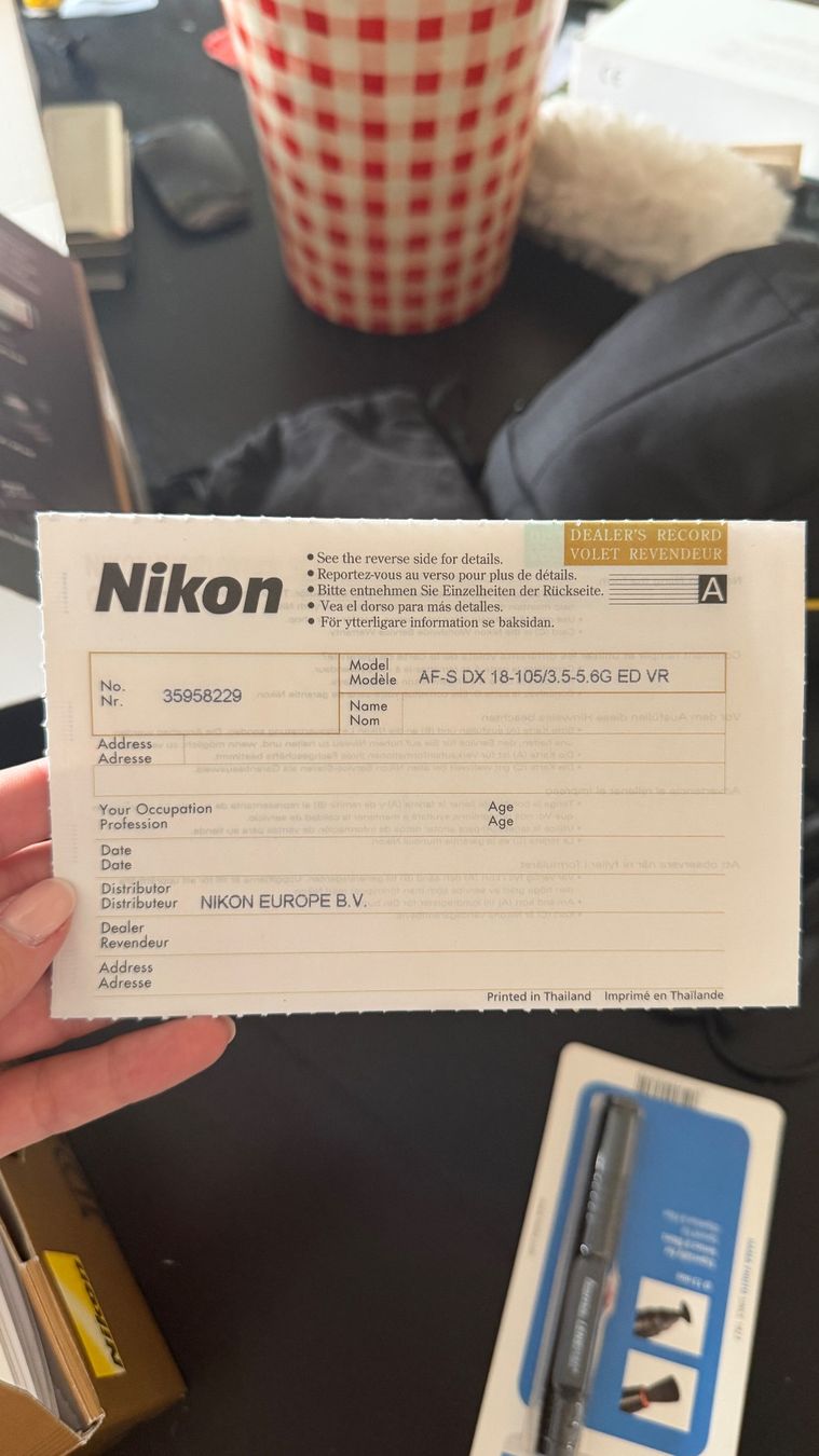 Nikon Fotocamera: Nikon D3200 18-105mm VR Kit – Usato da Zürich venduto da pre_vy7t 4