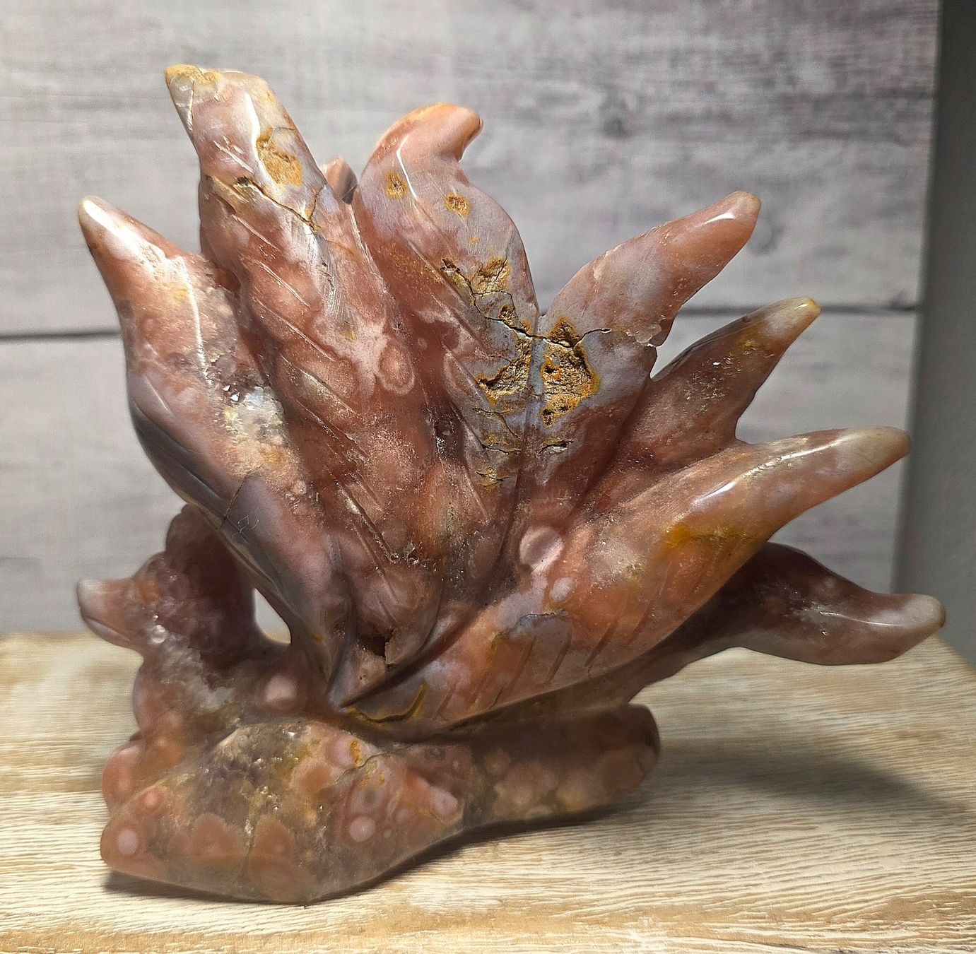 Minerali & Pietre curative: Pink Amethyst-Cherry Achat Fuchs 980g – Nuovo e nell'imballaggio originale da Matzingen venduto da Shay_Crystalz 2