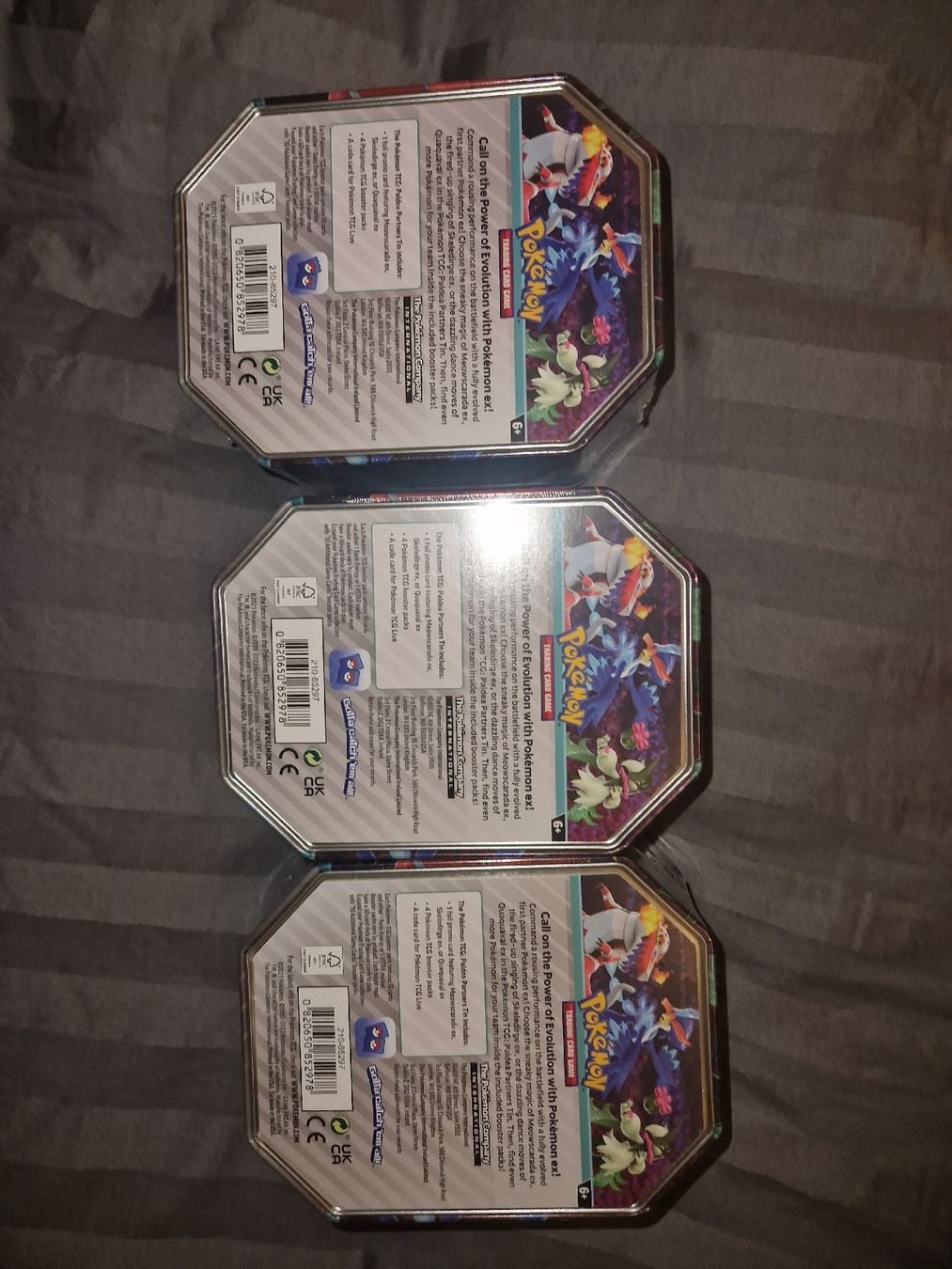 Pokémon Carte collezionabili: Pokémon Paldea Partenaire ex Tin US Sealed – Nuovo e nell'imballaggio originale da Les Acacias venduto da S.Vieira 1