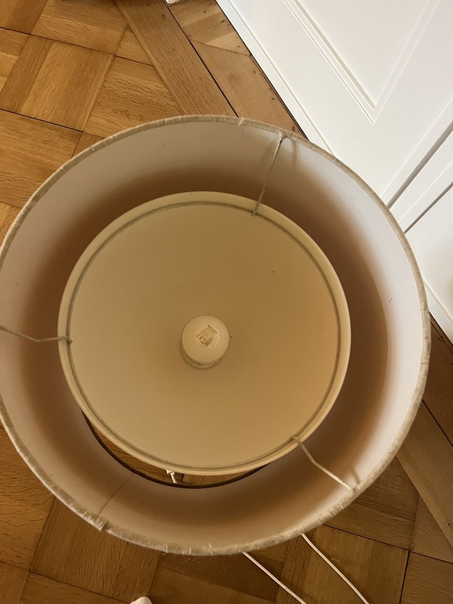 Lampade: Grosse Fratelli Manelli Lampe Travertin Messing – Usato da Zürich venduto da StudioCardin 3