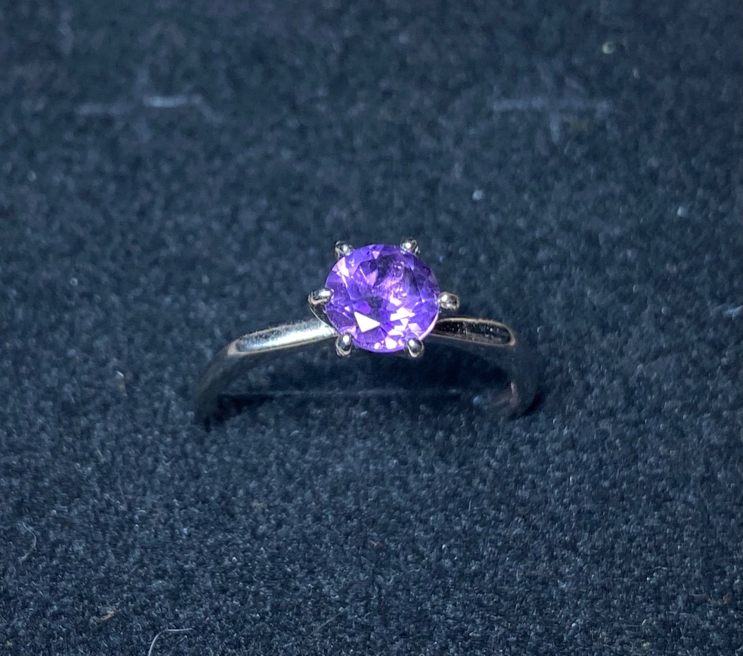Ringe: Amethyst Ring Silber 925 vergoldet 💎✨ – Neu und originalverpackt aus Laax GR von Kiki-Kingdom2