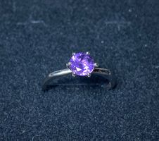 Amethyst Ring Silber 925 vergoldet 💎✨