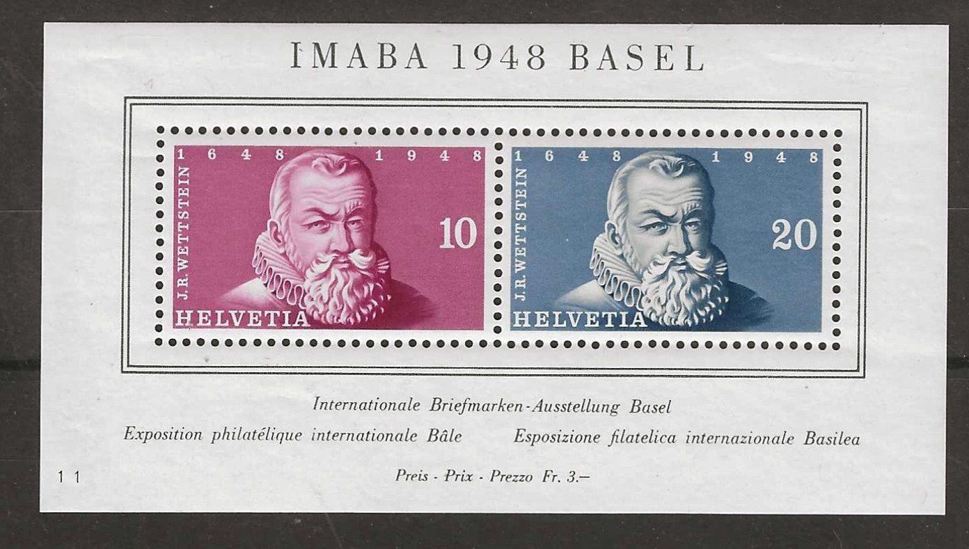 Tutti i francobolli: 1948 : Imaba Block W31 - postfrisch ** – Nuovo (secondo la descrizione) da Gümligen venduto da Geniusbuy
