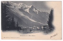 Chamonix et le Mont Blanc  1901