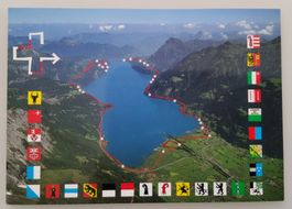 Bundesfeierpostkarte Nr.97 - 1991 - Weg der Schweiz, gest.