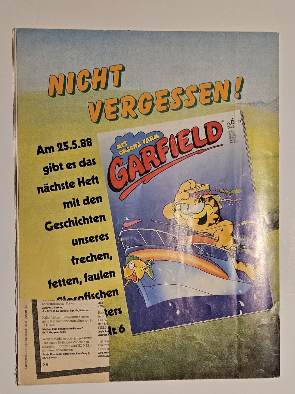 Comics: Garfield Comic, Nr. 5, #WT18 – Gebraucht aus Oberdorf BL von BaldenEagle 3