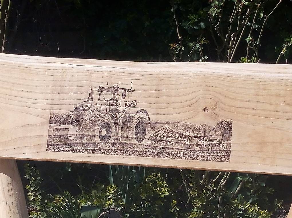 Panchine: Holzbank Rundholzbank – Nuovo e nell'imballaggio originale da Mettendorf TG venduto da 892421 2