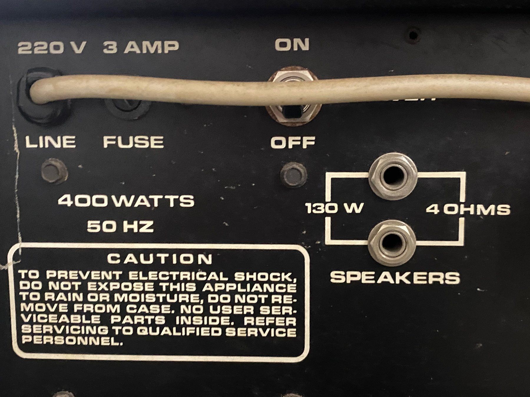 Peavey Amplificatori: PEAVEY BASS COMBO MARK III – Usato da Dietikon venduto da Ilsru 5