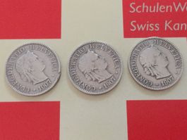 5 Rappen - TRIO 1907 s-ss/ss