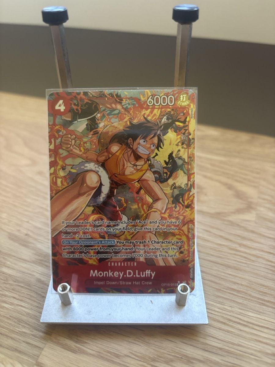Bandai Carte collezionabili: One Piece - Monkey D. Luffy OP16-015 SR AA - EN – Nuovo e nell'imballaggio originale da steinhausen venduto da pat_nc2x 2