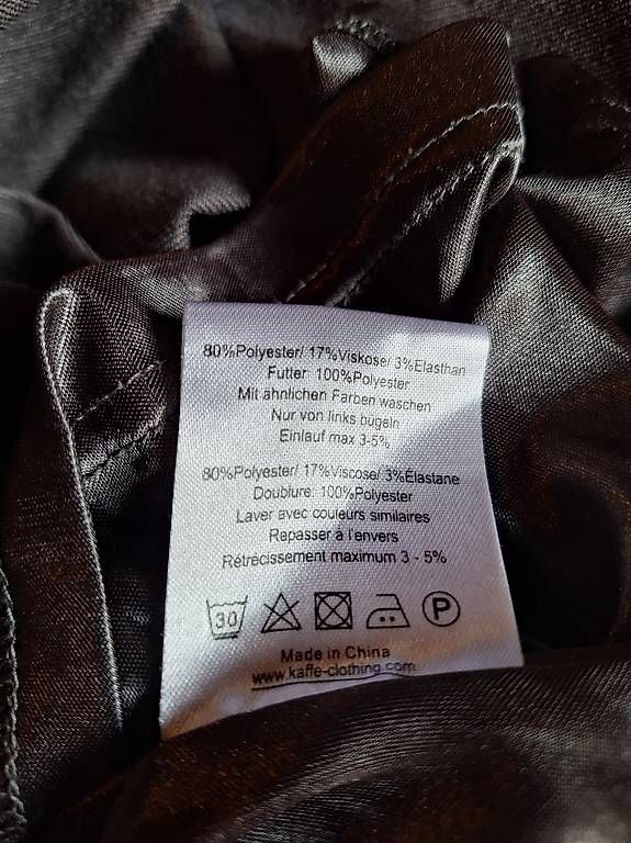 Kleider: KAFFE Kleid blau Gr. M – Gebraucht aus Klingnau von han_km7r 4