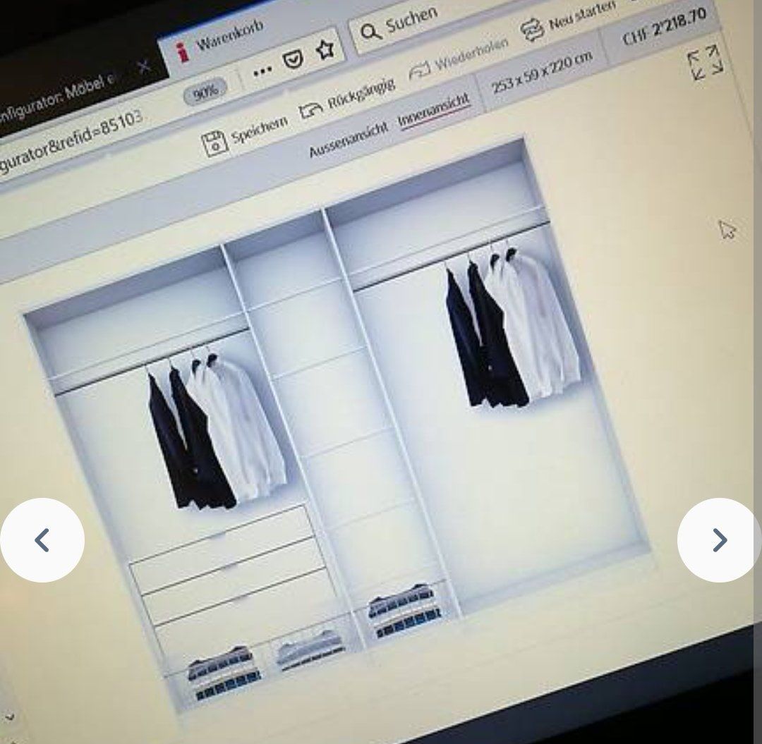 Interio Schränke: Kleiderschrank – Gebraucht aus Bern von Linii 2
