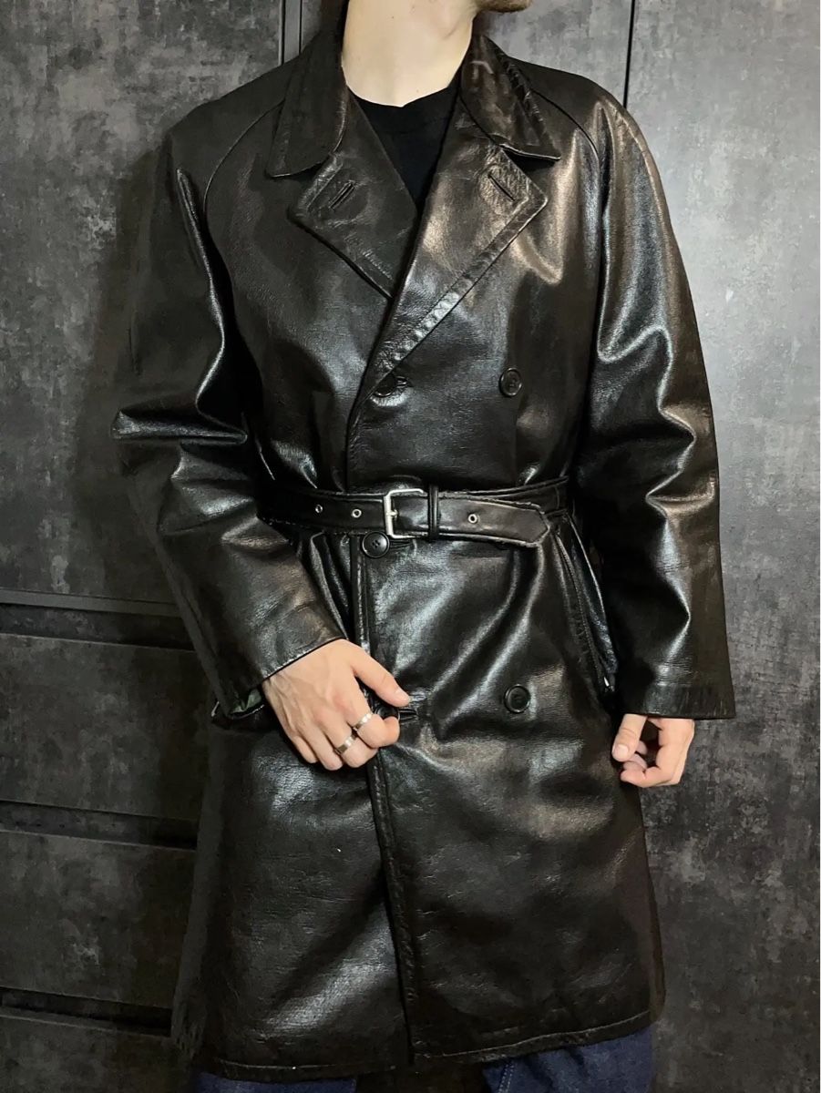 Cappotti: Vintage leather jacket mid length – Usato da Péry venduto da HRN-SALES 3