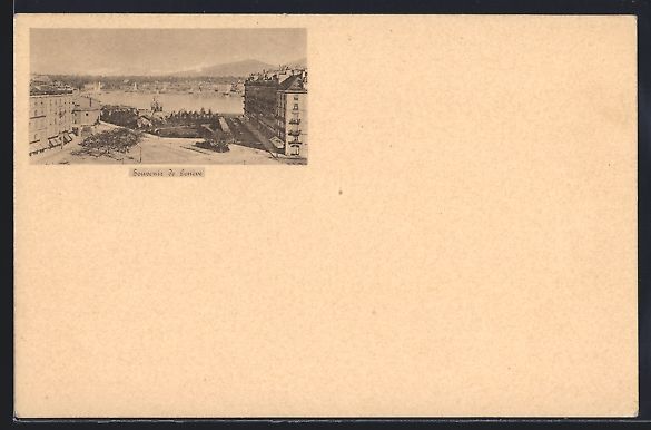 Cartes postales: AK Genève, Panorama – D'occasion à Berlin par bartko-reher