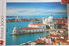 Puzzle Trèfle 2000 pièces - Venise, Italie - Complet!