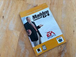 Anleitung Madden Football 64