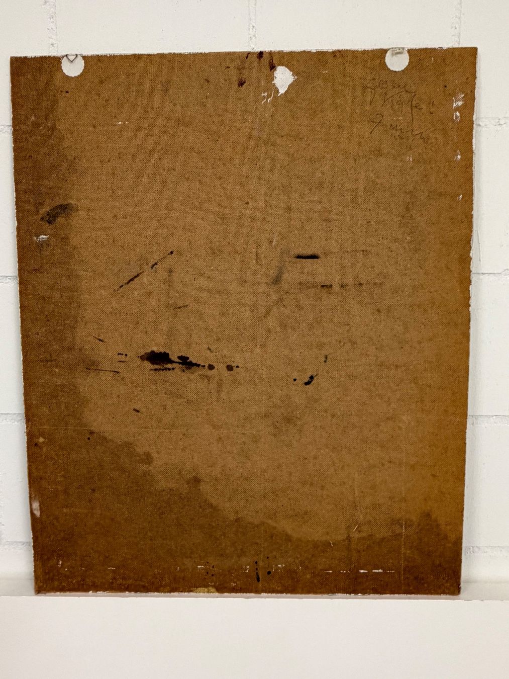 Dipinti: Abstraktes Ölgemälde "Au voleur!" 1975 Einzigartiges Kunst – Usato da Basel venduto da PAUL_ART 8