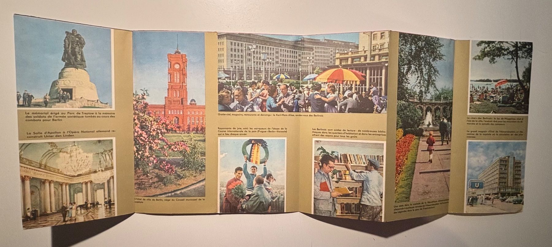 Documenti: Brochure Berlin Capitale de la RDA – Usato da Neuchâtel venduto da gefdeneuch 4