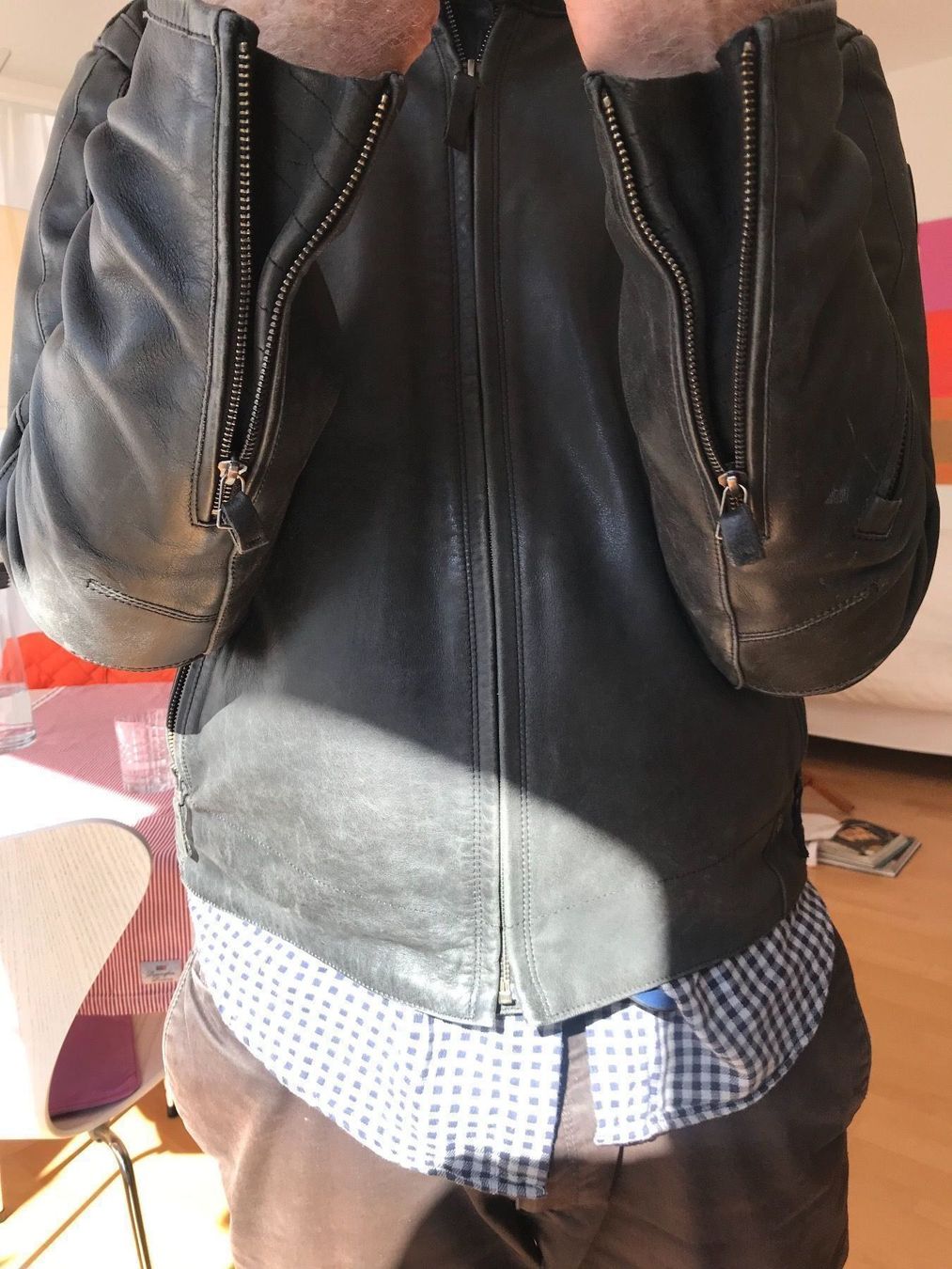 BMW motorrad JACKE DARKNITE HERREN 新品 BMW DarkNite motorbike jacket men buy cheap ▷ bmw-motorrad