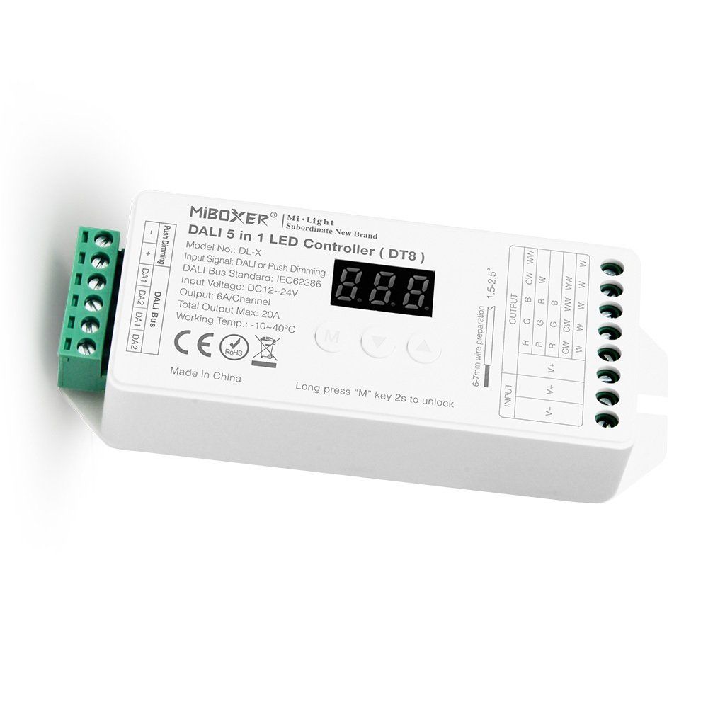 Sistema di controllo: Milight DALI Controller 5-in-1 DT8 – Usato da Root venduto da Tech-Nick 9