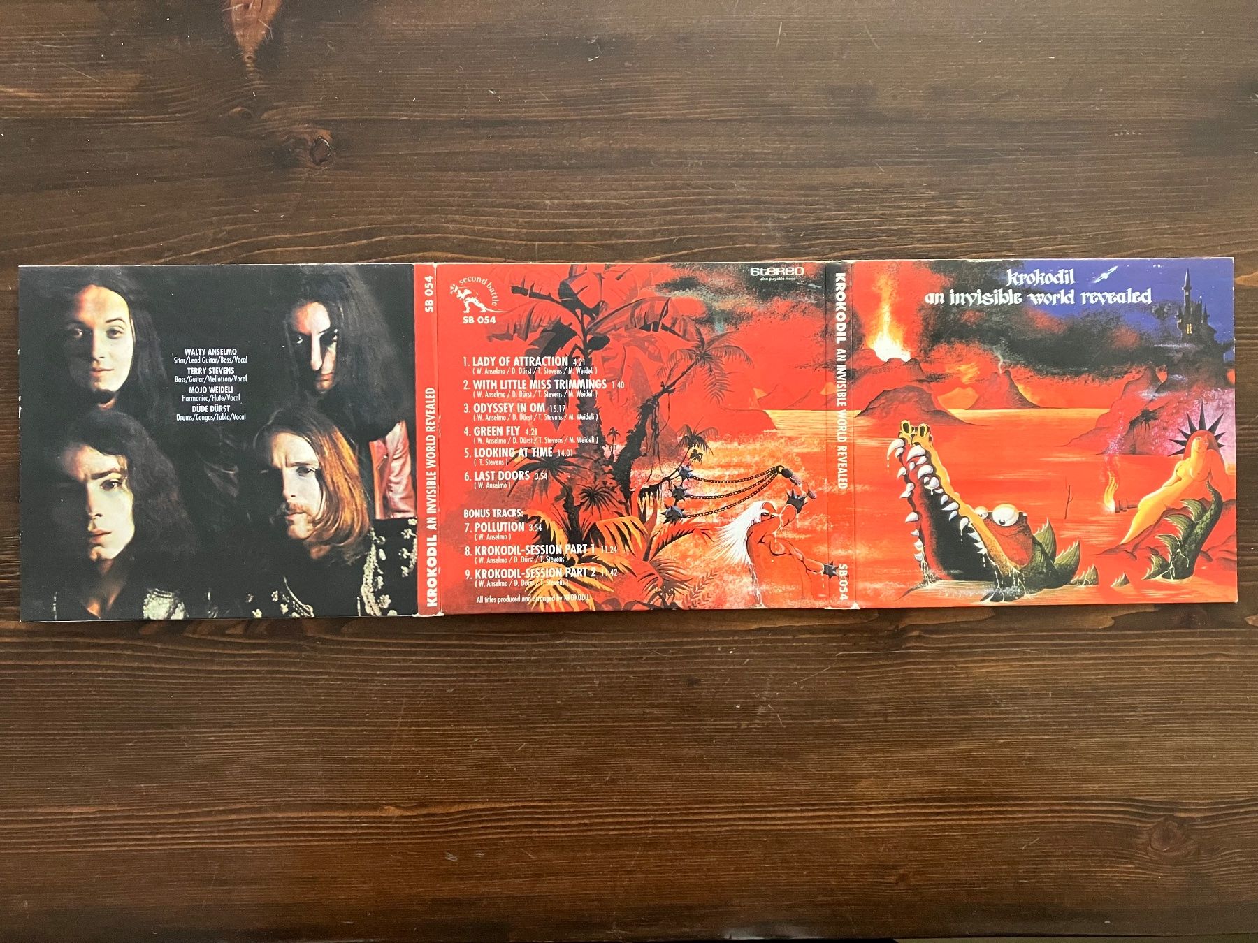 CD: KROKODIL - AN INVISIBLE WORLD REVEALED – Usato da steffisburg venduto da Dstauffer 3