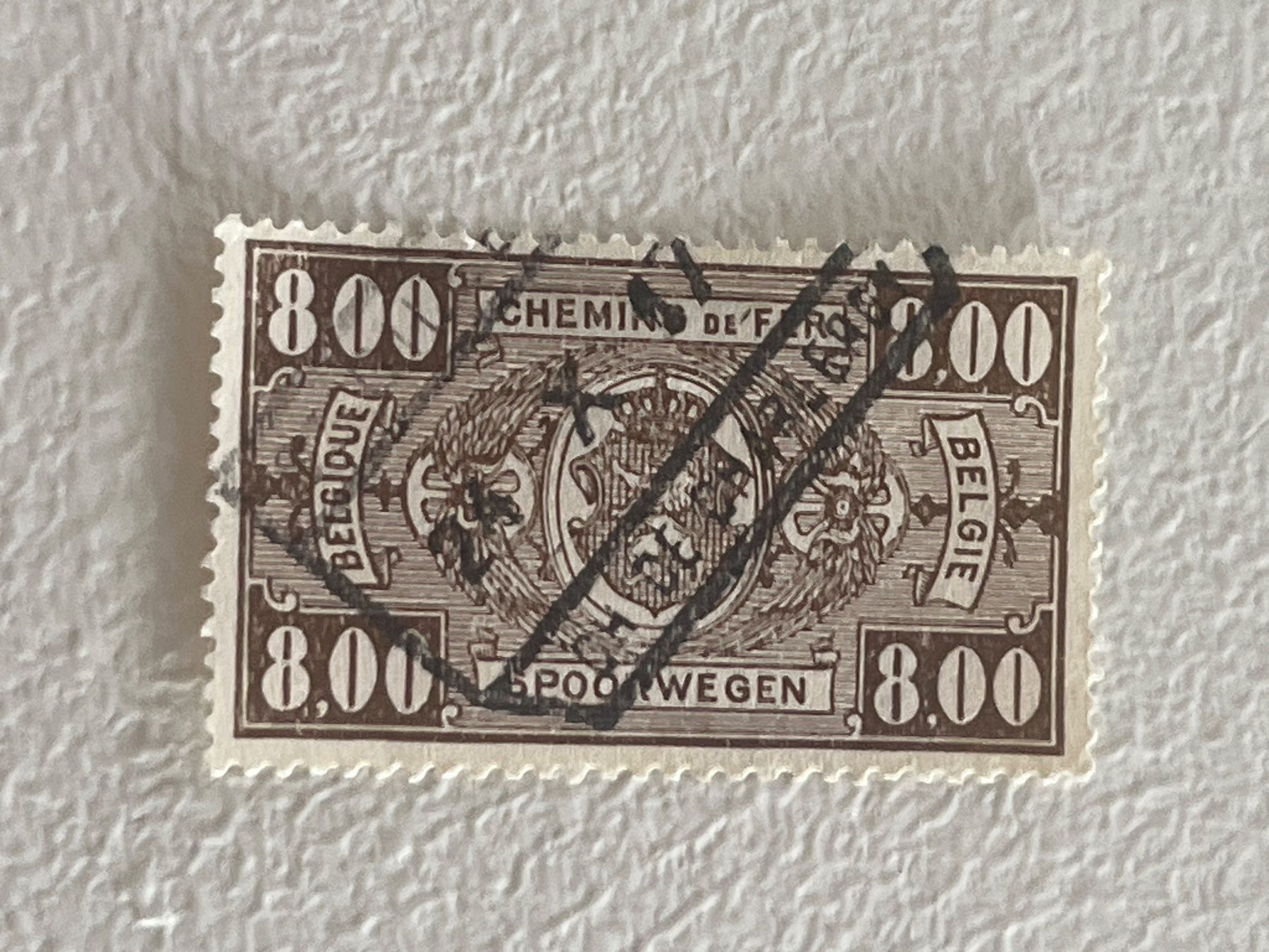 Alle Briefmarken: Belgique Briefmarke – Gebraucht aus Chiasso von AzenYa