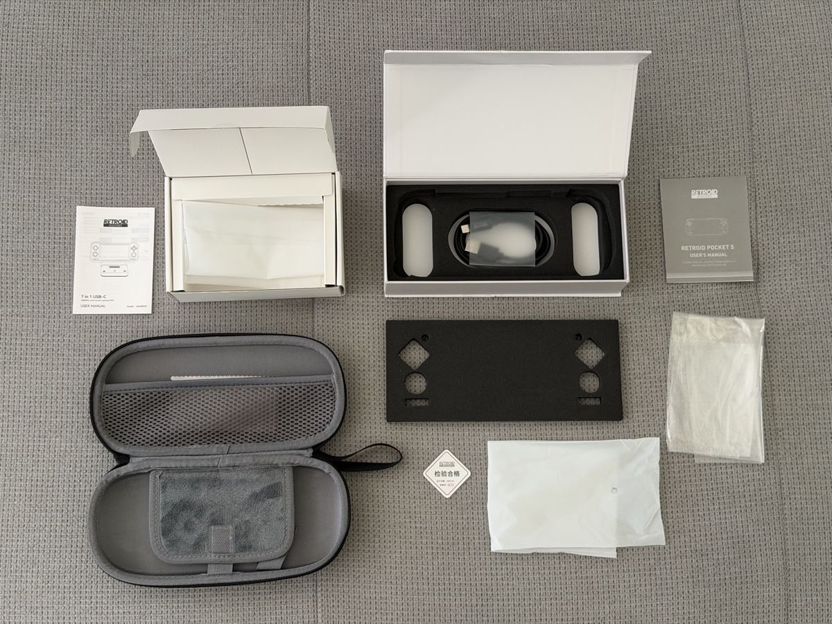 Retroid Console: Console Retroid Pocket 5 + Dock + Case – Usato da Roveredo GR venduto da Yhtnay 1