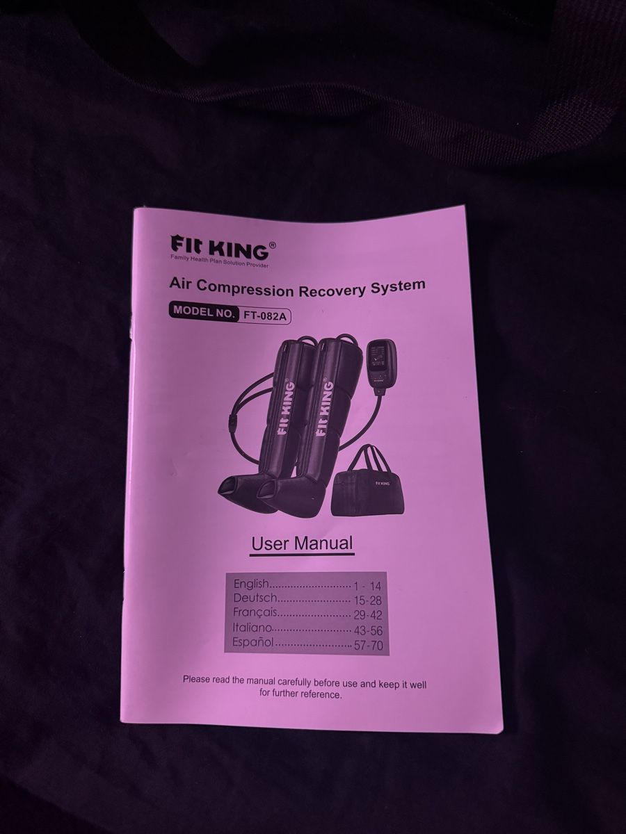 Attrezzature mediche: Fit King Air Compression Recovery System Model No. FT-082A – Usato da Horgen venduto da dlo_qg22 1