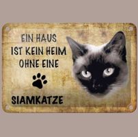 🔥 SIAMKATZE Blechschild ❤️ 12x18cm OVP 🔥