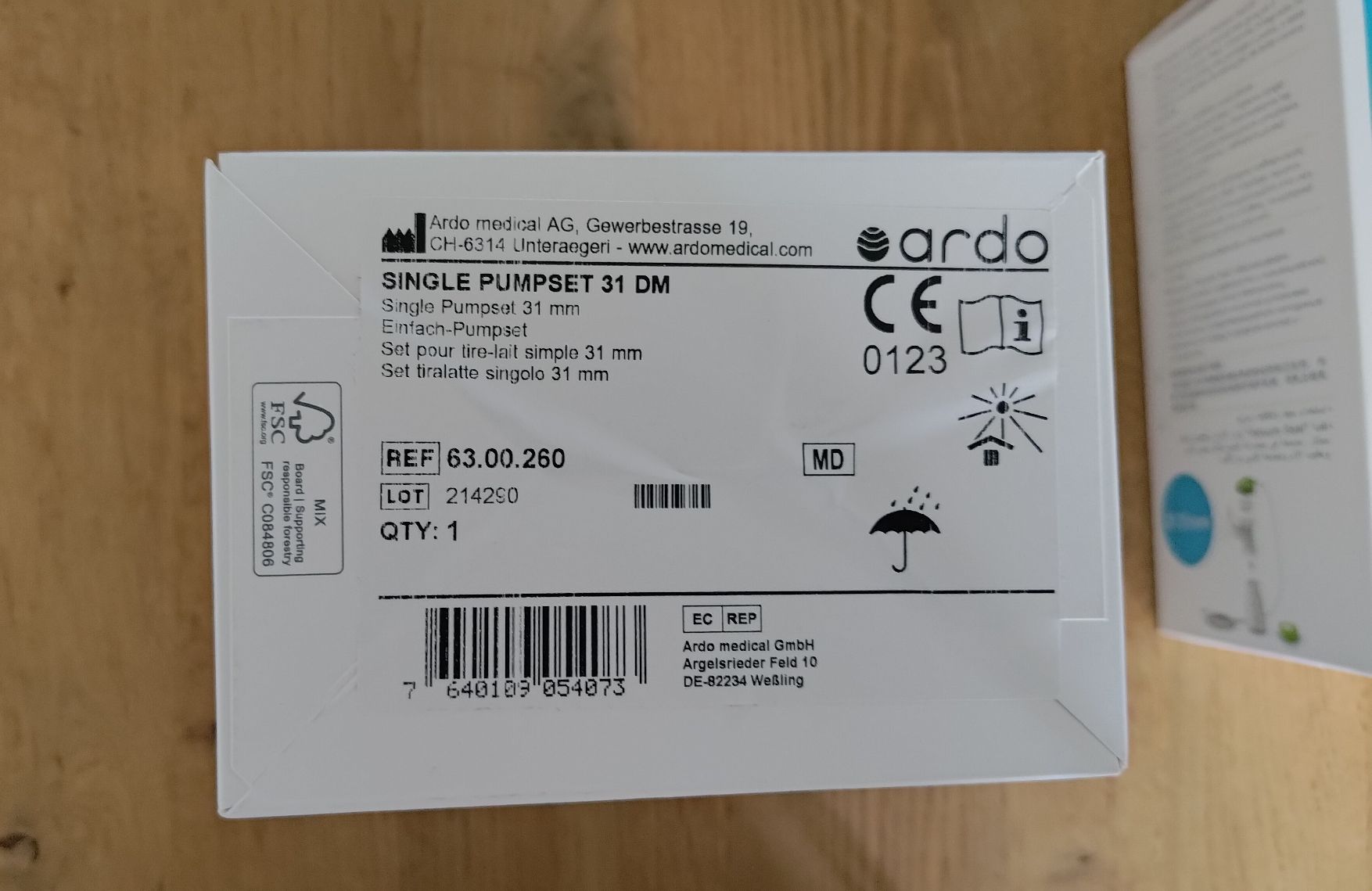 Ardo Stillzubehör: 2x Ardo Single Pumpset – Neu (gemäss Beschreibung) aus Stäfa von Miria22 1