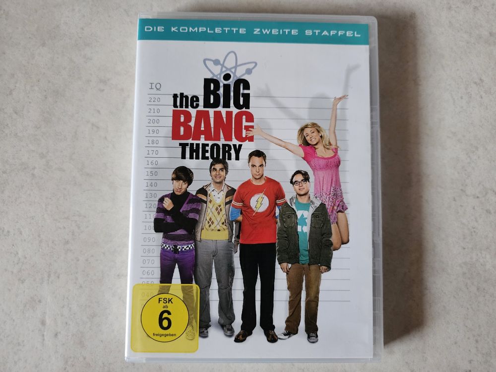 The Big Bang Theory - Staffel 2 / komplett (Gebraucht) in Schneisingen ...