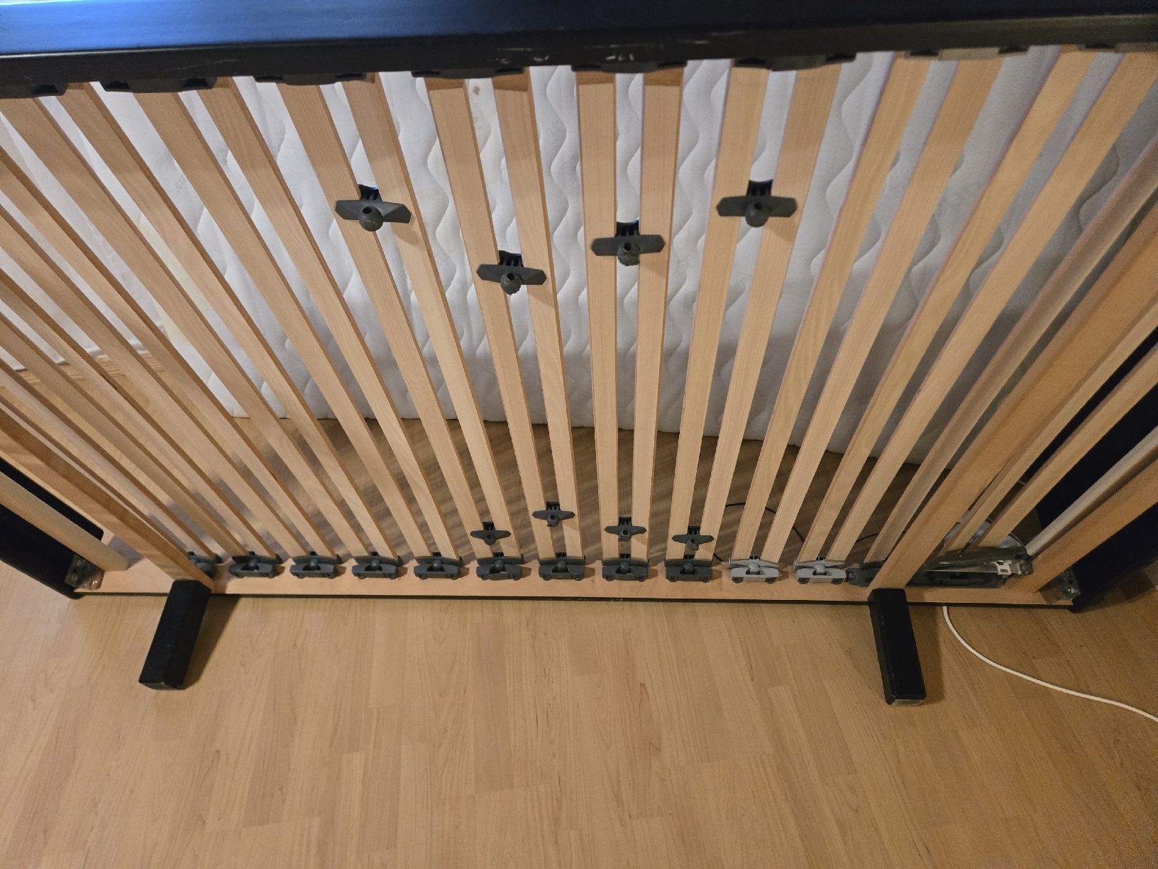 Bico Betten: Bettgestell schwarz mit Lattenrost Swing-flex swiss made  – Gebraucht aus Grünenmatt von Brauni2 4