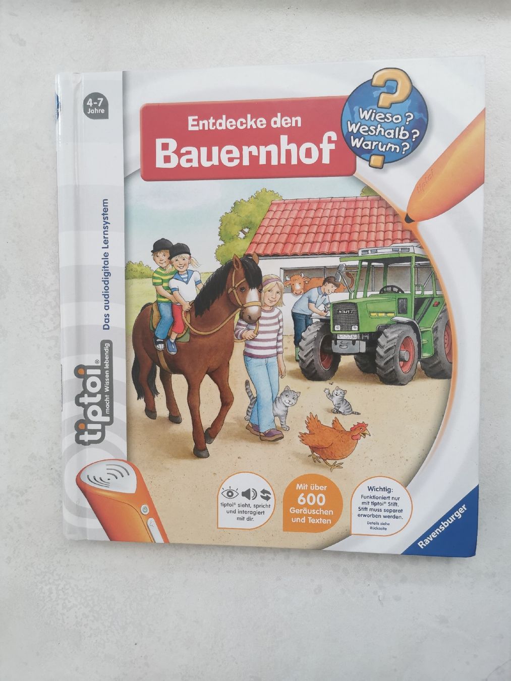 Tiptoi Giocattoli: Tiptoi Starter Set mit Stift und Bauernhof Buch – Usato da Brunnen venduto da JJaime 3