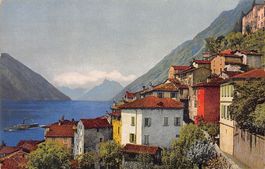 Albogasio (Valsolda), Lago di Lugano, verso 1915-20