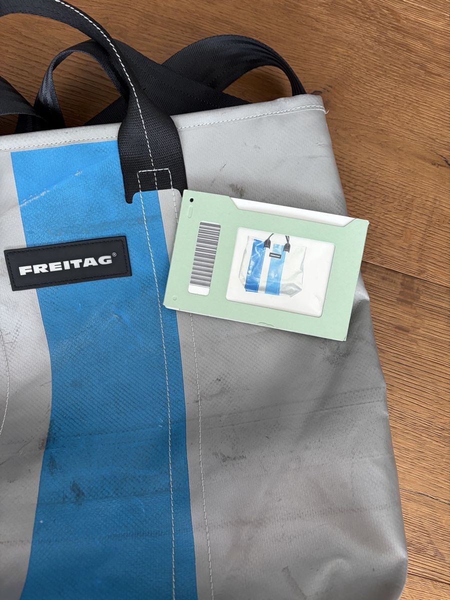 Freitag Borse: Freitag Tasche F74 BOB, Grau/Blau – Usato da Langenthal venduto da jazzi83 7