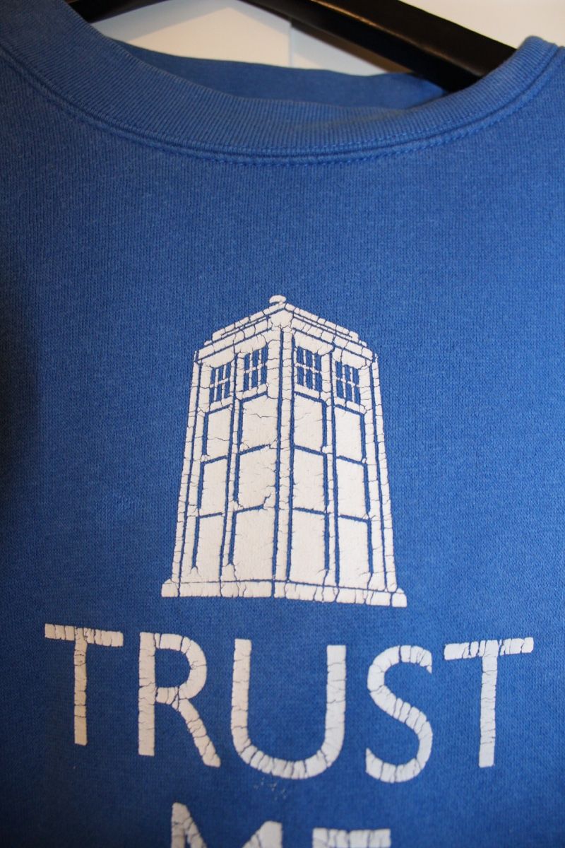 Maglioni & Felpe: Pull Doctor Who bleu imprimé – Usato da Rue venduto da Juliechaillet99 2