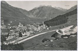 Hospenthal Postauto Schnauze Dorf 1956