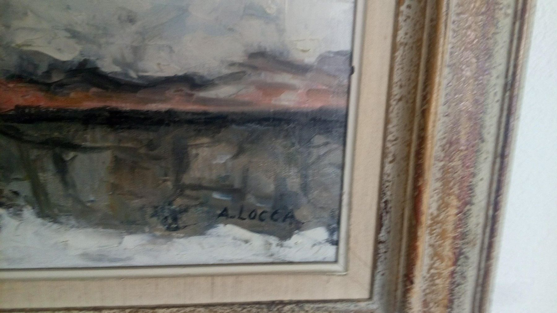 Tele & Cornici: Albert Locca tableaux ferme jura – Usato da La Chaux-de-Fonds venduto da taniao 1