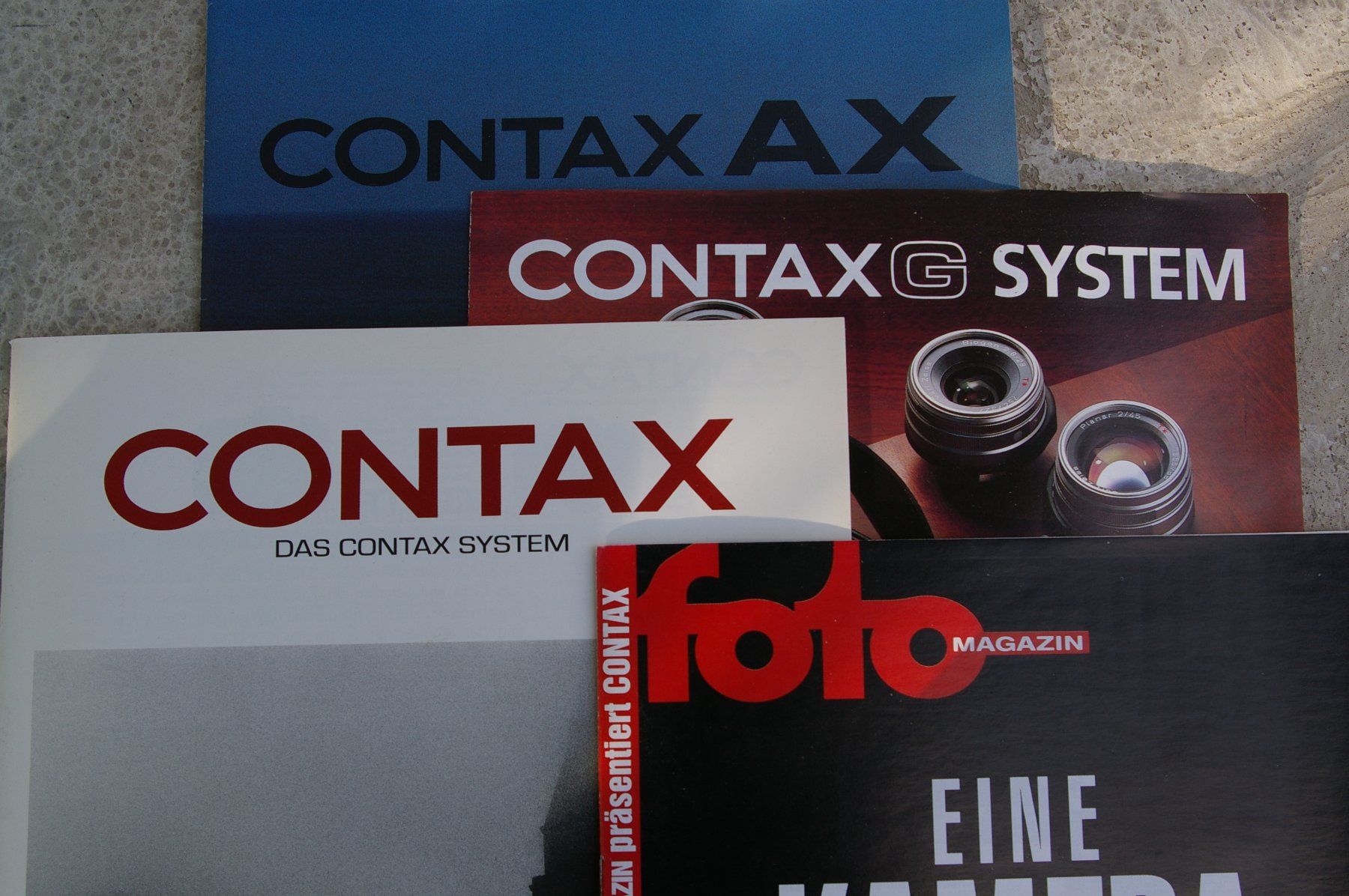 Laboratorio & Camera oscura: 4 CONTAX Prospekte  (Nostalgie, das war einmal.......) – Usato da Niederurnen venduto da mowgli_1963 4