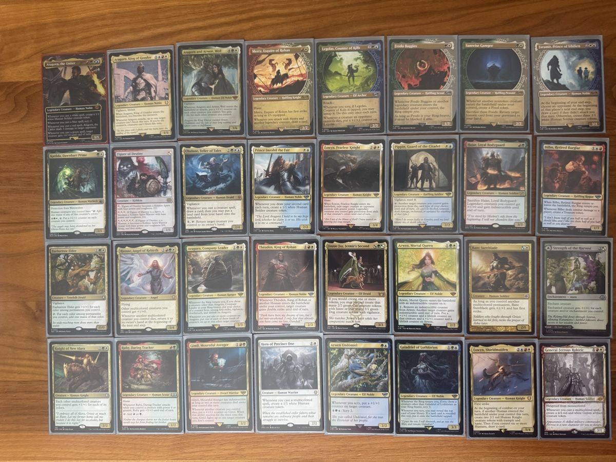 Jeux: Aragorn Commander Deck Magic The Gathering  – D'occasion à Bättwil par Kegaerge 1