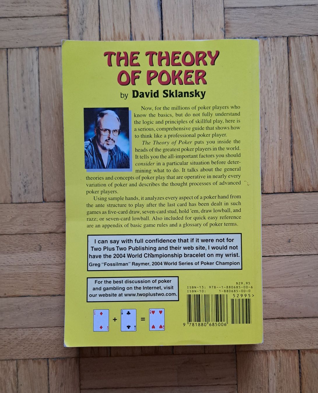Libri: The theory of poker. – Usato da Zürich venduto da nic_dgn5 1