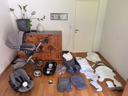 Kinderwagen Stokke Xplory V5 Bundle gebraucht