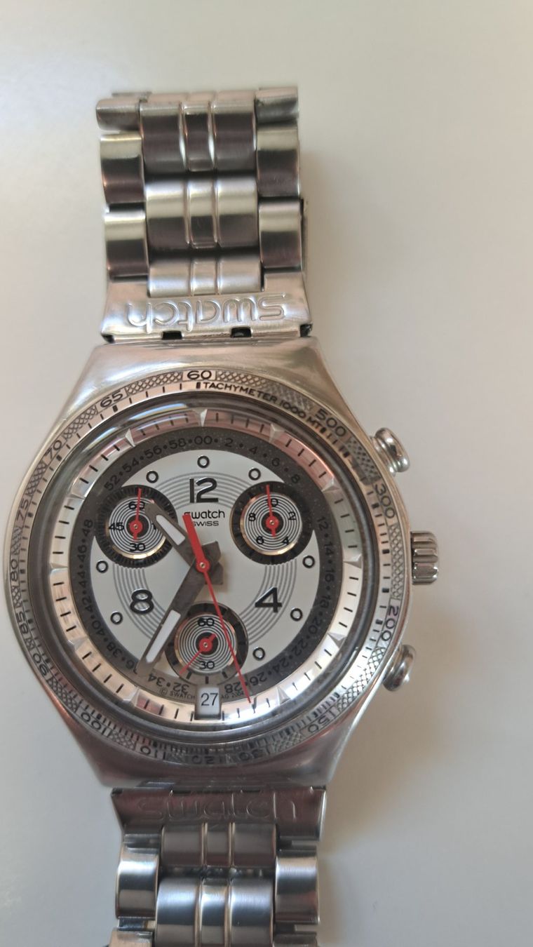 Swatch Orologi: Swarch Irony chrono Clock The Time, 40mm – Usato da Clarens venduto da mig_f5z9 1