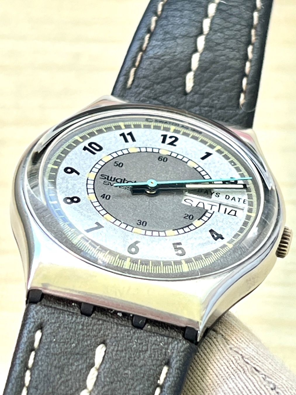 Swatch Orologi: Swatch Uhr, Sommer-Look! – Usato da Grenchen venduto da chththl 4