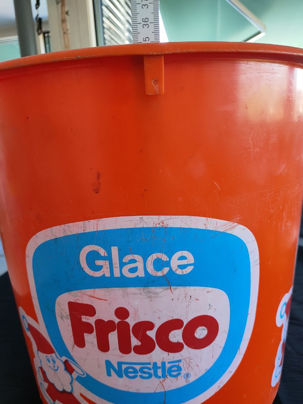 Behälter & Ähnliches: Frisco Glace Eimer Orange - Vintage – Gebraucht aus Gipf-Oberfrick von minini 2